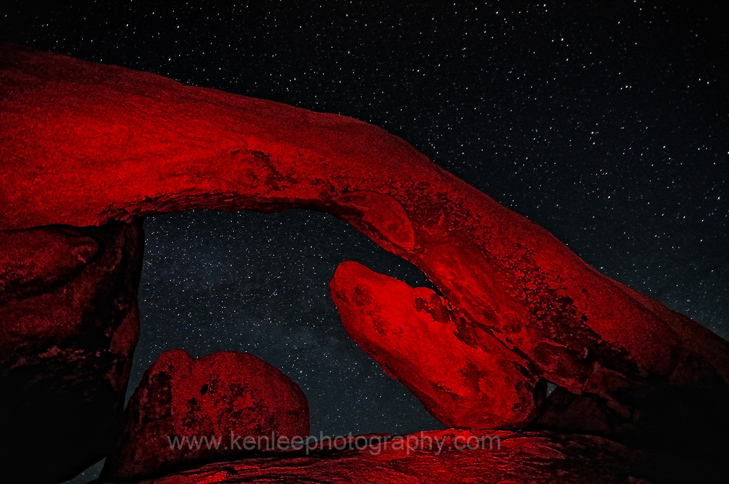 Arch Rock Night Sky